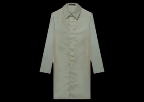 Fear of God Car Coat Green Iridescent