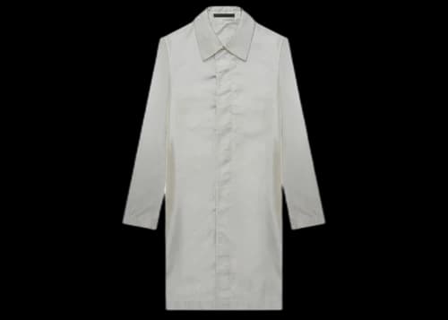 Fear of God Car Coat Grey Iridescent
