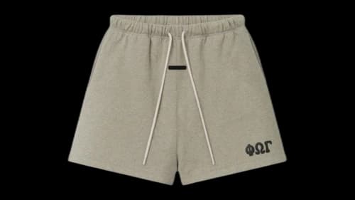 Fear of God Classic Sweatshort Washed Seal Heather