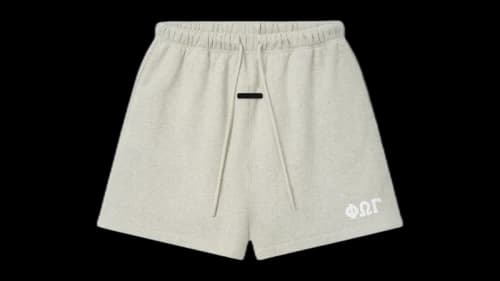 Fear of God Classic Sweatshort Washed Vanilla Heather