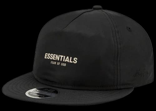 Fear of God Essentials New Era 9Fifty Retro Crown A-Frame Hat Black