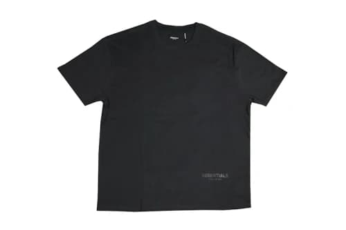 Fear of God Essentials 3M Logo Boxy T-shirt Black/White