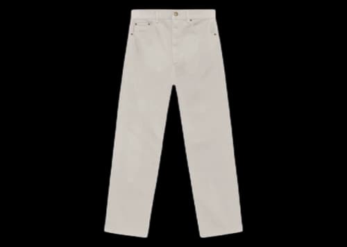 Fear of God Essentials 5 Pocket Jean Silver Cloud
