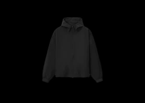 Fear of God Essentials Anorak Full Zip Hoodie Vintage Black