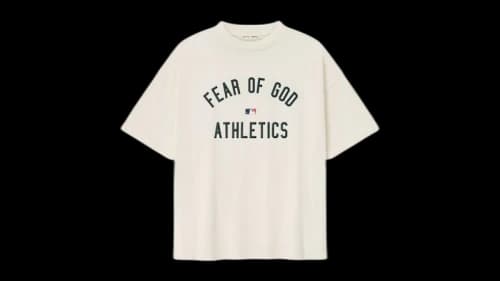 Fear of God Essentials Athletics 90's Tee Cream White