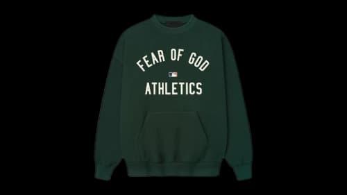 Fear of God Essentials Athletics Sport Crewneck Forest