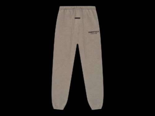 Fear of God Essentials Brown Vintage Fleece Sweatpants Homestead Heather