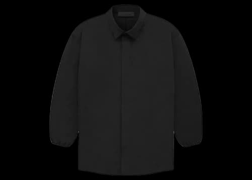 Fear of God Essentials Button Down Shirt Black