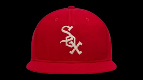 Fear of God Essentials Chicago White Sox Wool Retro Crown 59FIFTY Fitted Cap Red