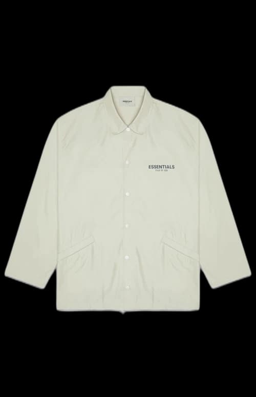 Fear of God Essentials Coach Jacket Alfalfa Sage