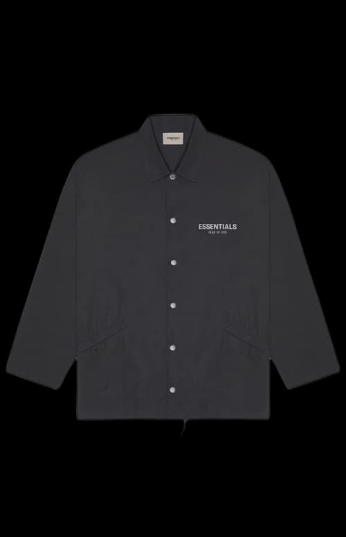 Fear of God Essentials Coach Jacket Dark Slate/Stretch Limo/Black