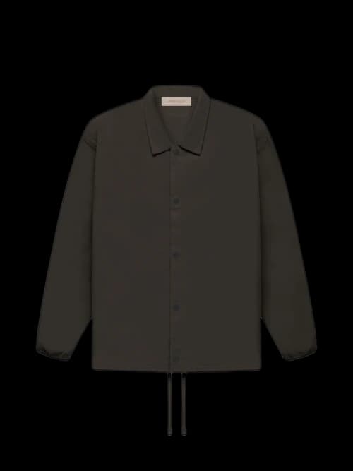 Fear of God Essentials Coaches Jacket Off Black