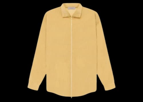 Fear of God Essentials Corduroy Shirt Jacket Light Tuscan