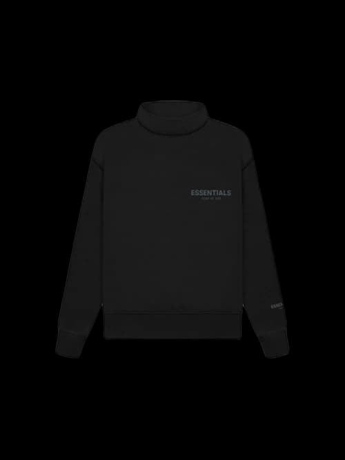 Fear of God Essentials Core Collection Kids Pullover Mockneck Stretch Limo