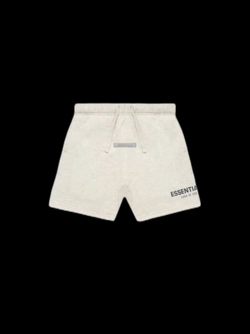 Fear of God Essentials Core Collection Kids Sweatshort Light Heather Oatmeal