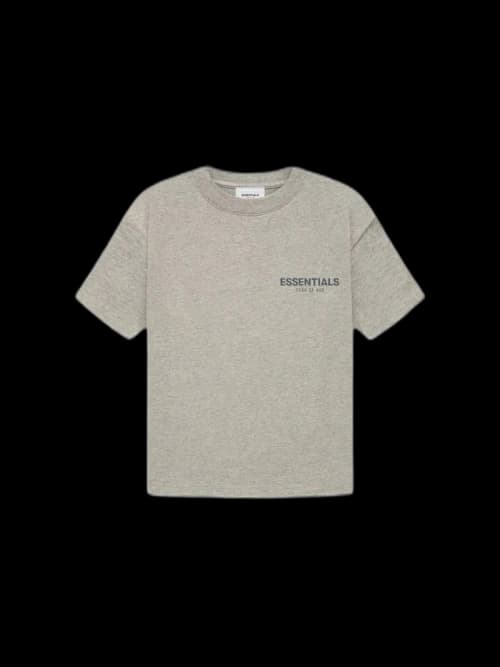 Fear of God Essentials Core Collection Kids T-shirt Dark Heather Oatmeal
