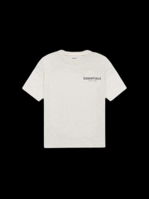 Fear of God Essentials Core Collection Kids T-shirt Light Heather Oatmeal