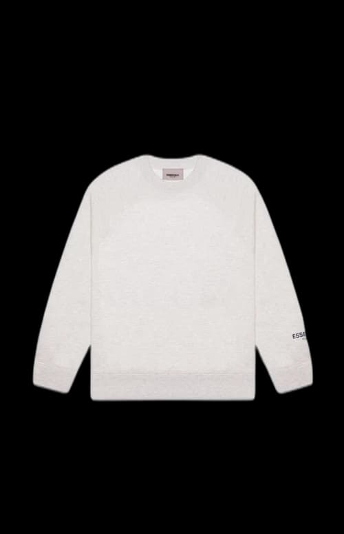 Fear of God Essentials Core Pullover Crewneck Heather Grey