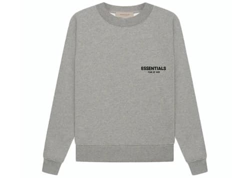Fear of God Essentials Crewneck (SS22) Dark Oatmeal