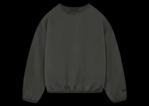 Fear of God Essentials Crinkle Nylon Pullover Crewneck Ink
