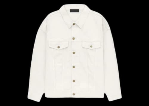 Fear of God Essentials Denim Jacket Cloud Dancer