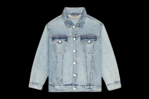 Fear of God Essentials Denim Trucker Jacket Light Indigo