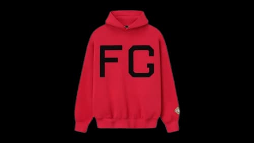 Fear of God Essentials Essentials FG Monarchs Hoodie Red