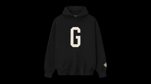 Fear of God Essentials Essentials Grays Hoodie Black