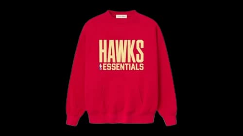 Fear of God Essentials Essentials Hawks Crewneck Red