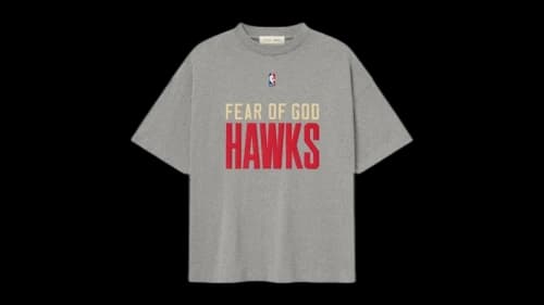 Fear of God Essentials Essentials Hawks Tee Dark Heather