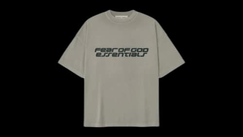 Fear of God Essentials 90's Tee Smoke Grey