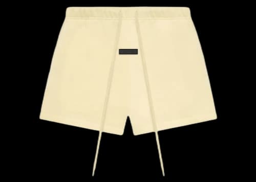 Fear of God Essentials Fleece Running Short Garden Yellow