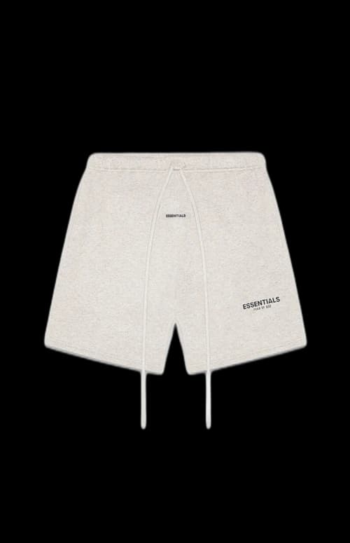 Fear of God Essentials Fleece Shorts Heather Grey