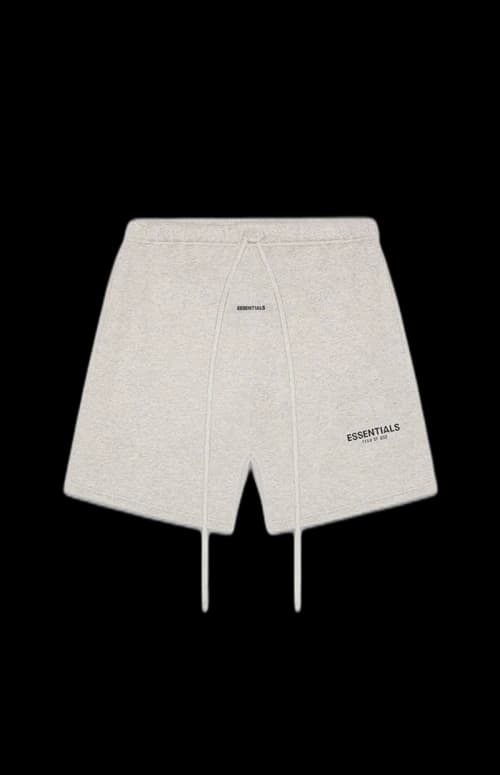 Fear of God Essentials Fleece Shorts Oatmeal Heather