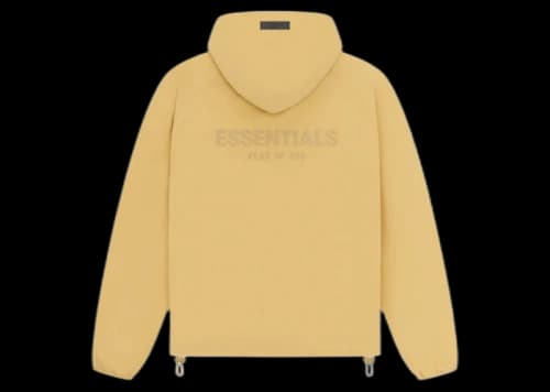 Fear of God Essentials Fullzip Jacket Light Tuscan