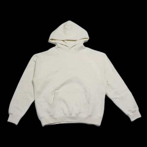 Fear of God Essentials Graphic Pullover Hoodie Cream