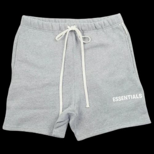 Fear of God Essentials Graphic Sweat (FW18) Shorts Grey/White