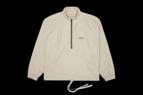 Fear of God Essentials Half-Zip Track Jacket Olive/Khaki