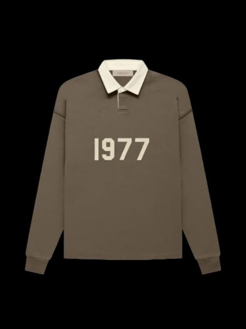 Fear of God Essentials Henley Rugby Wood