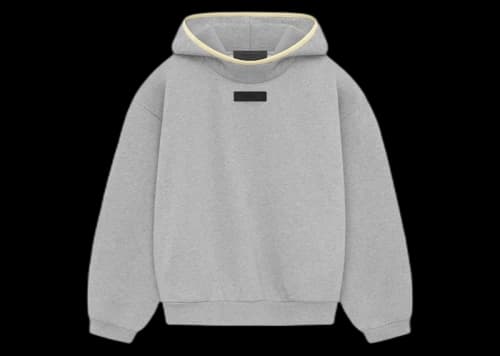 Fear of God Essentials Hoodie Light Heather Grey