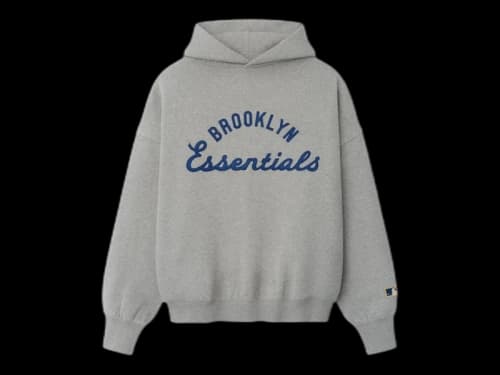 Fear of God Essentials Jackie Robinson Day Merch Hoodie Warm Heather