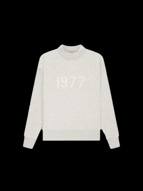 Fear of God Essentials Kids Crewneck Light Oatmeal