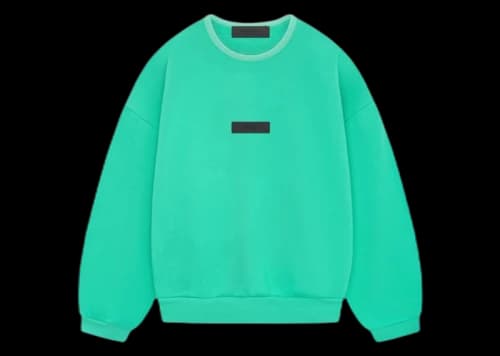 Fear of God Essentials Kids Crewneck Mint Leaf