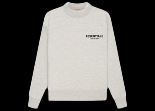 Fear of God Essentials Kids Crewneck (SS22) Light Oatmeal
