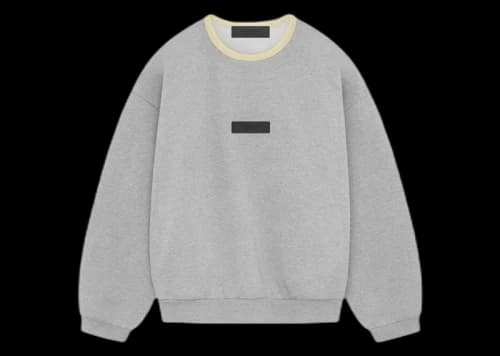Fear of God Essentials Kids Crewneck Sweater Light Heather Grey