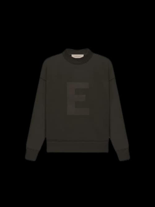 Fear of God Essentials Kid's Essentials Crewneck Off Black