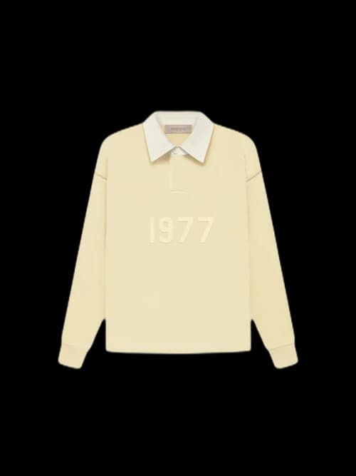 Fear of God Essentials Kid's Henley Rugby Canary