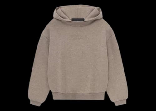 Fear of God Essentials Kids Hoodie Core Heather