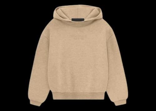 Fear of God Essentials Kids Hoodie Gold Heather
