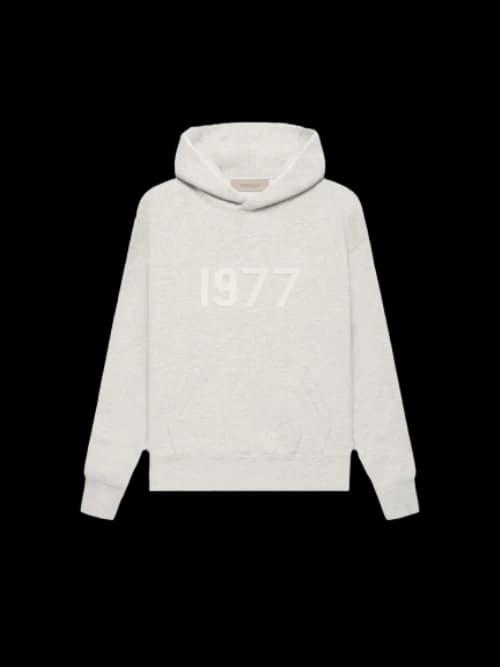 Fear of God Essentials Kids Hoodie Light Oatmeal